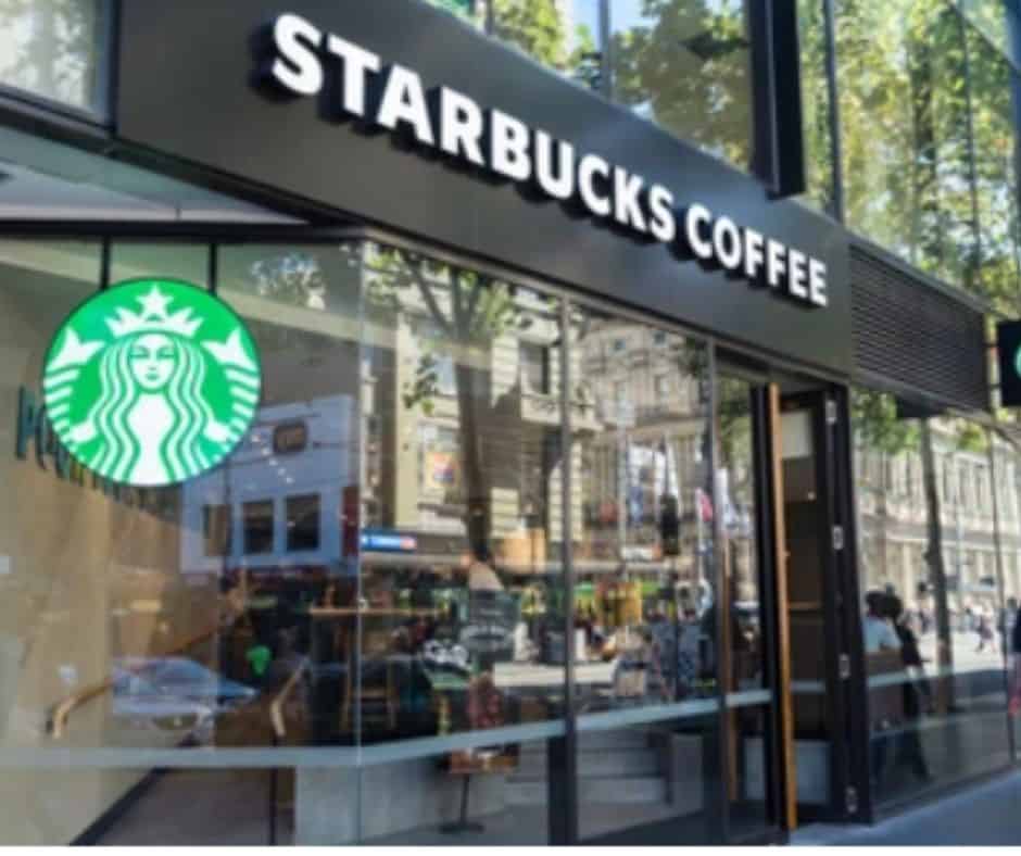 Does Starbucks use burnt coffee