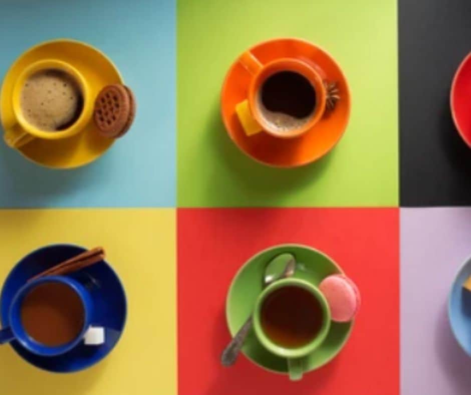 What color is coffee in its purest form