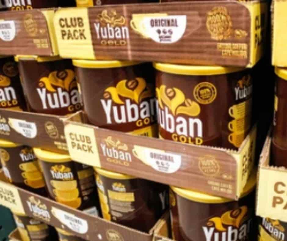 What company owns Yuban coffee