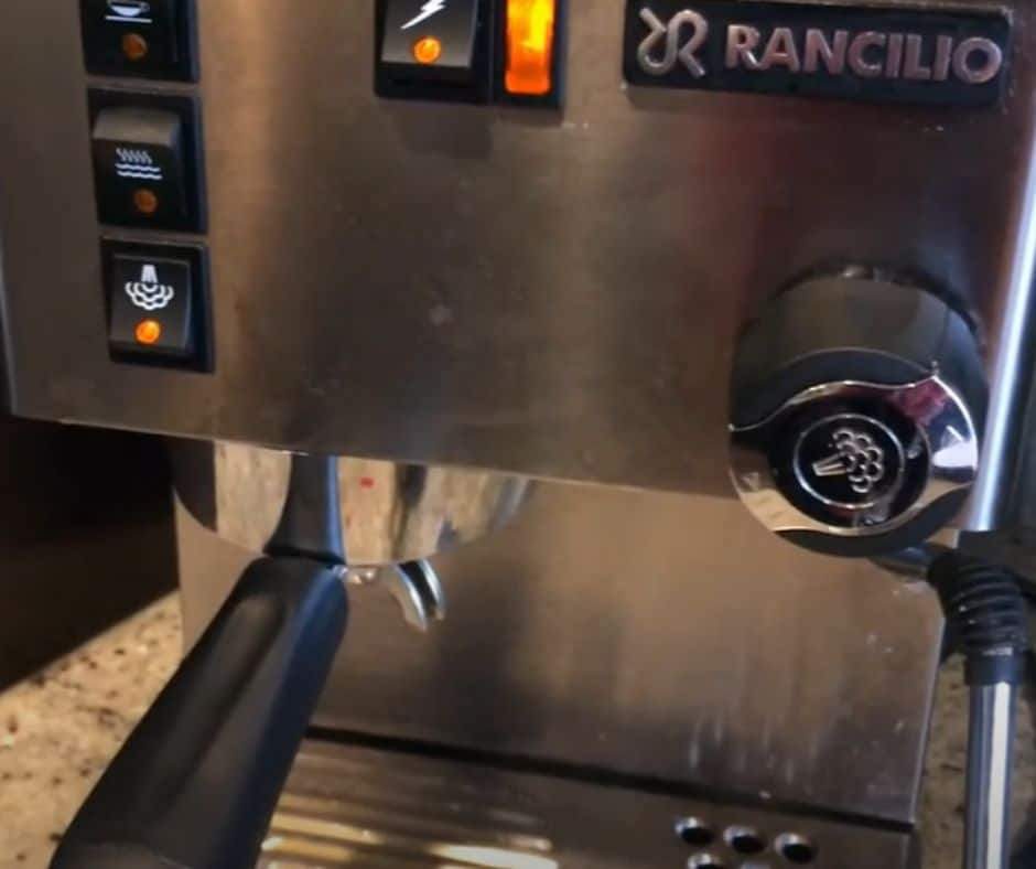 do you check the heating element on a Rancilio Silvia