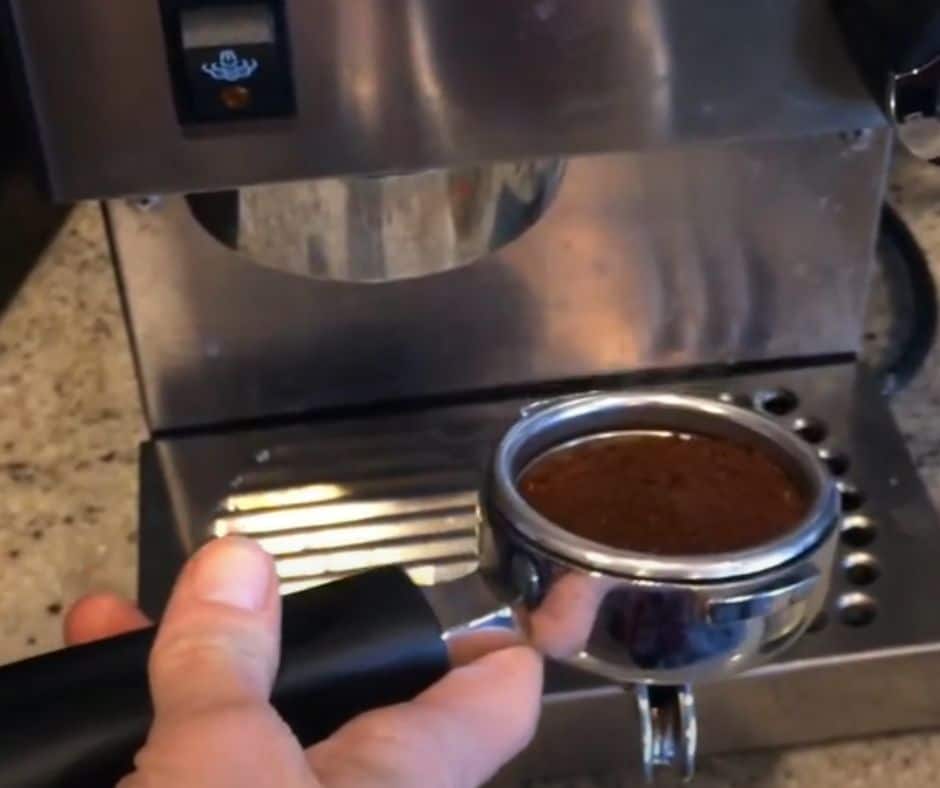 How do you use a Rancilio espresso maker