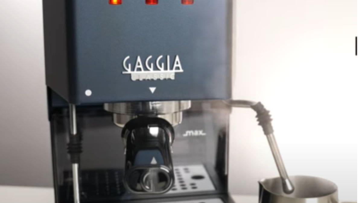 Gaggia classic hot water