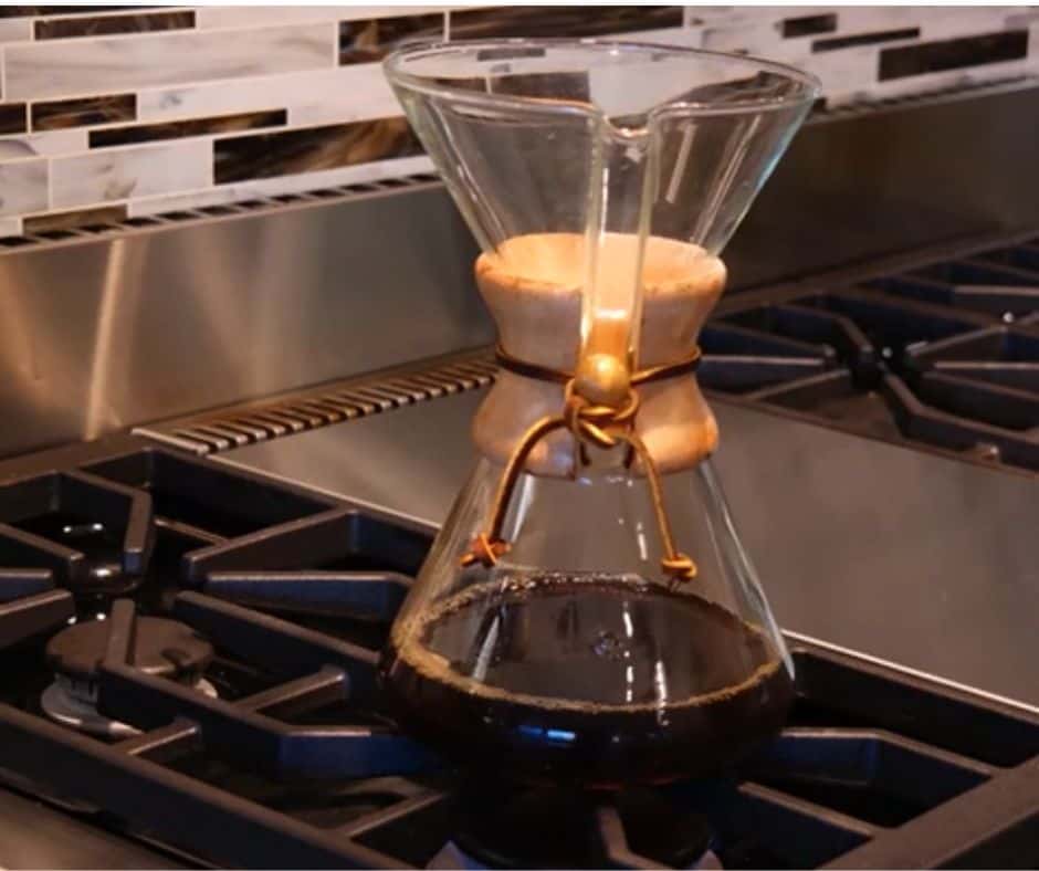 Using a Chemex on a Stovetop