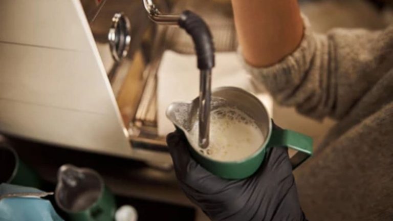 how to remove dried milk from steam wand