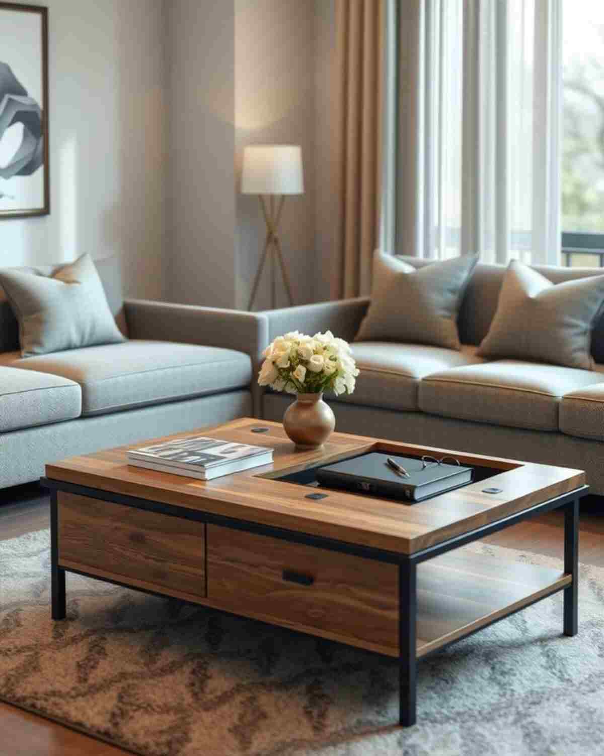 29 Stylish Side Coffee Table Ideas for Living Room Decor